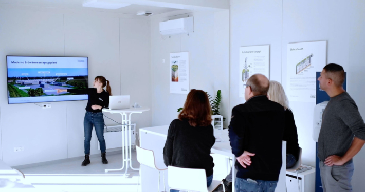 Besuch im Infozentrum