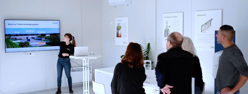 Besuch im Infozentrum